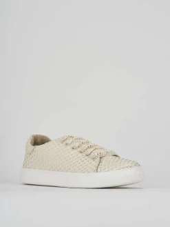 Sneakers pelle bianco