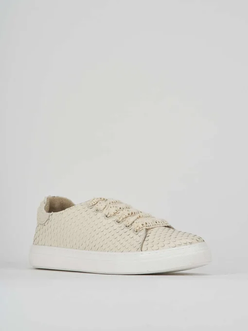 Sneakers pelle bianco