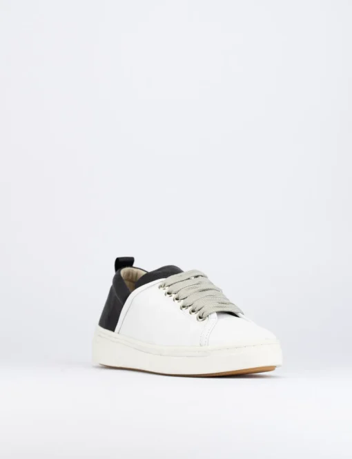 Sneakers pelle bianco