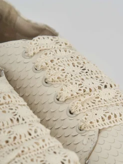 Sneakers pelle bianco