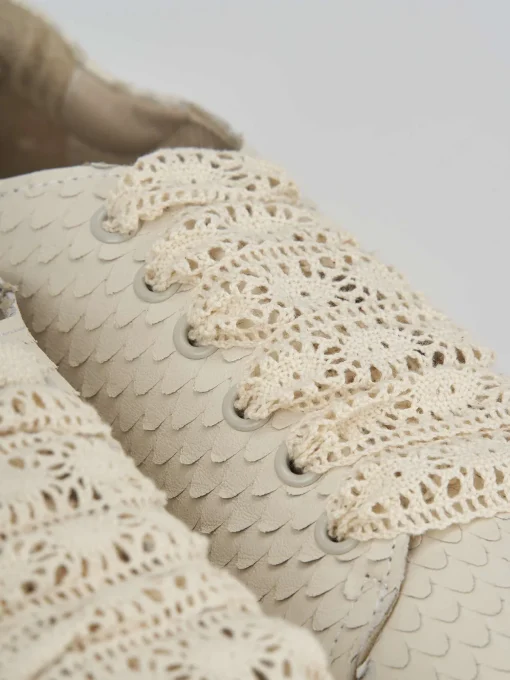 Sneakers pelle bianco