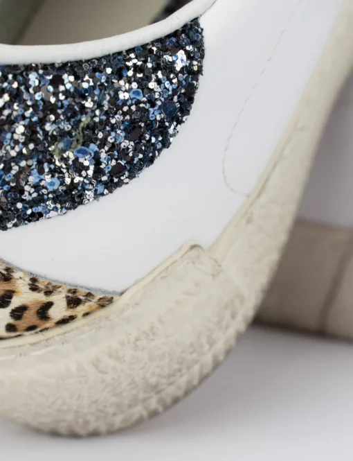 Sneakers pelle bianco