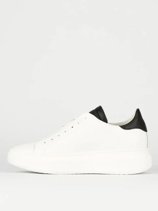 Sneakers pelle bianco