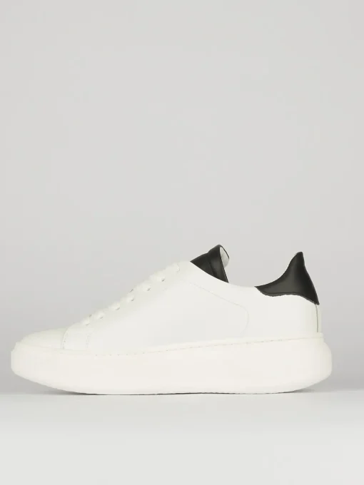 Sneakers pelle bianco