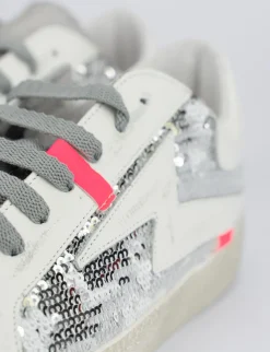 Sneakers pelle grigio