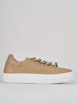 Sneakers pelle marrone