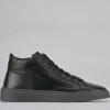 Sneakers pelle nero