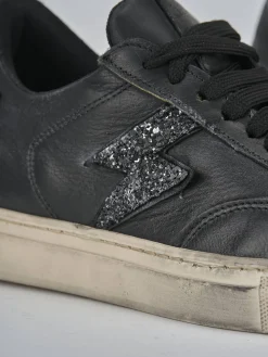 Sneakers pelle nero
