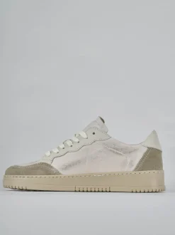 Sneakers pelle oro
