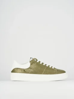 Sneakers pelle verde