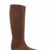 stivale tacco 2 cm cuoio