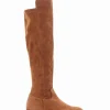stivale tacco 2 cm cuoio