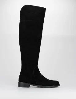 Stivale tacco 3 cm nero