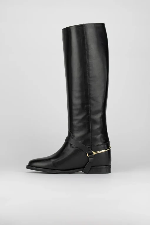 Stivale tacco 3 cm nero
