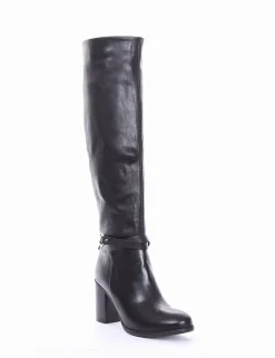 stivale tacco 7 cm nero