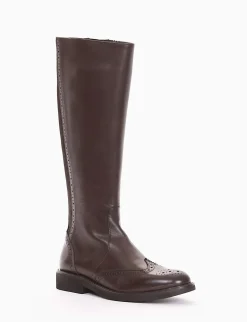 stivale tacco 2 cm testa