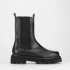 Stivale tronchetto tacco 3 cm nero