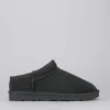 Stivaletti tacco 1cm camoscio grigio