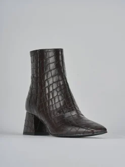 Stivaletti tacco 6cm cocco testa