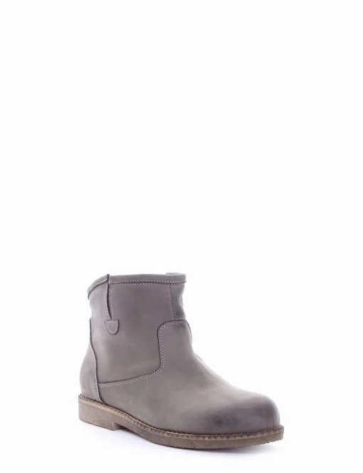 stivaletto tacco 2 cm grigio