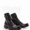 stivaletto tacco 2 cm nero