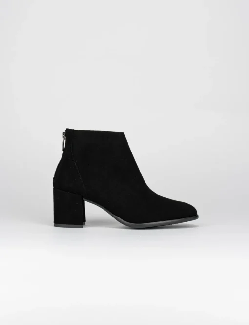 stivaletto tacco 5 cm nero