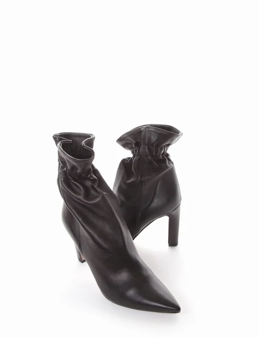 stivaletto tacco 10 cm nero