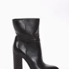 stivaletto tacco 8 cm nero