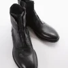 stivaletto tacco 2 cm nero