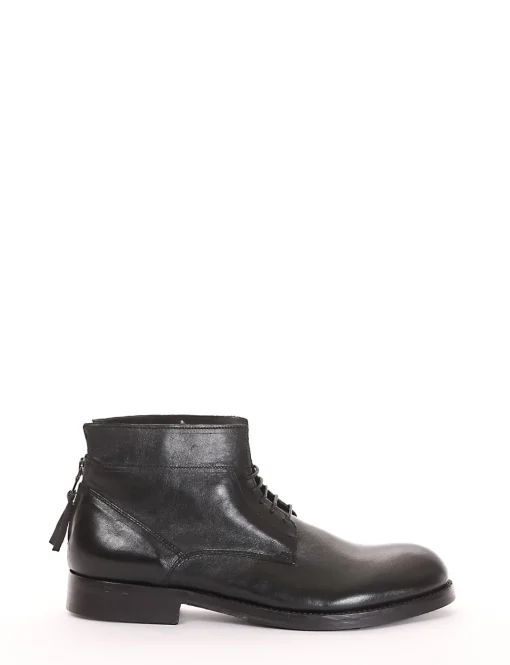 stivaletto tacco 2 cm nero
