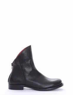 stivaletto tacco 2 cm nero