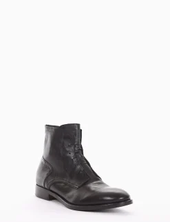 stivaletto tacco 2 cm nero
