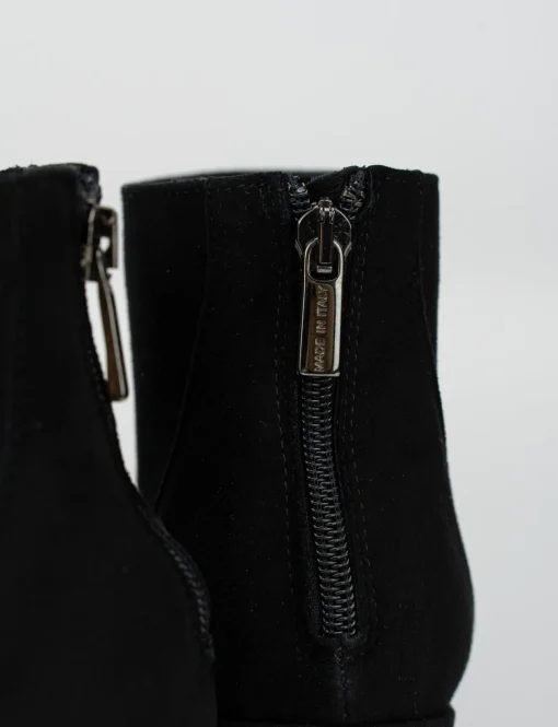stivaletto tacco 5 cm nero