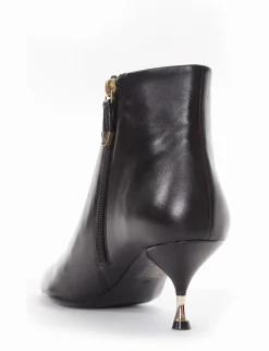 stivaletto tacco 6 cm nero