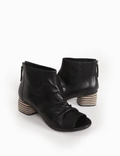stivaletto tacco 5 cm nero