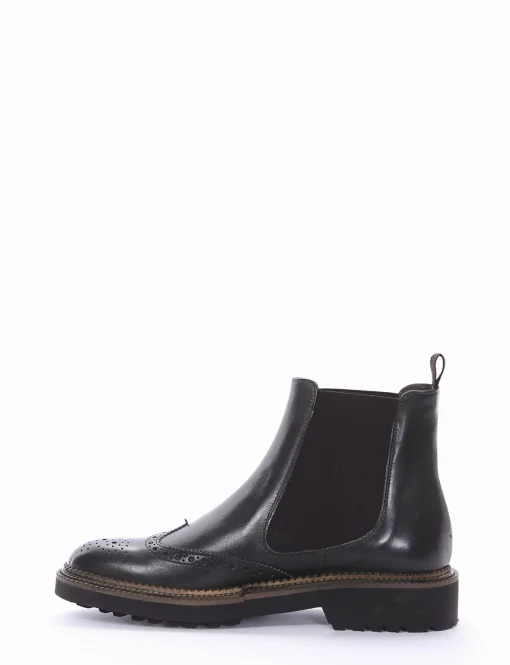 stivaletto tacco 2 cm verde