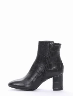 stivaletto tacco 6 cm verde