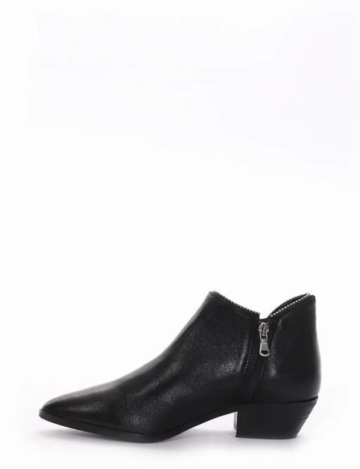 Stivaletto tacco 3cm nero