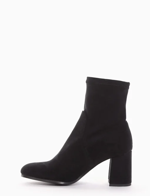 stivaletto tacco 7cm nero