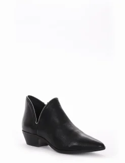Stivaletto tacco 3cm nero