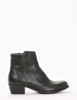 Stivaletto tacco 3cm verde