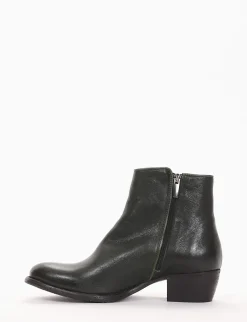 Stivaletto tacco 3cm verde