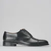 Stringate pelle nero