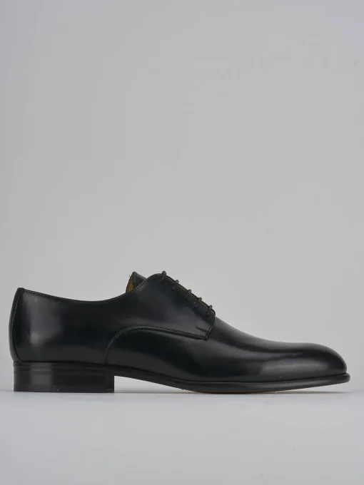 Stringate pelle nero